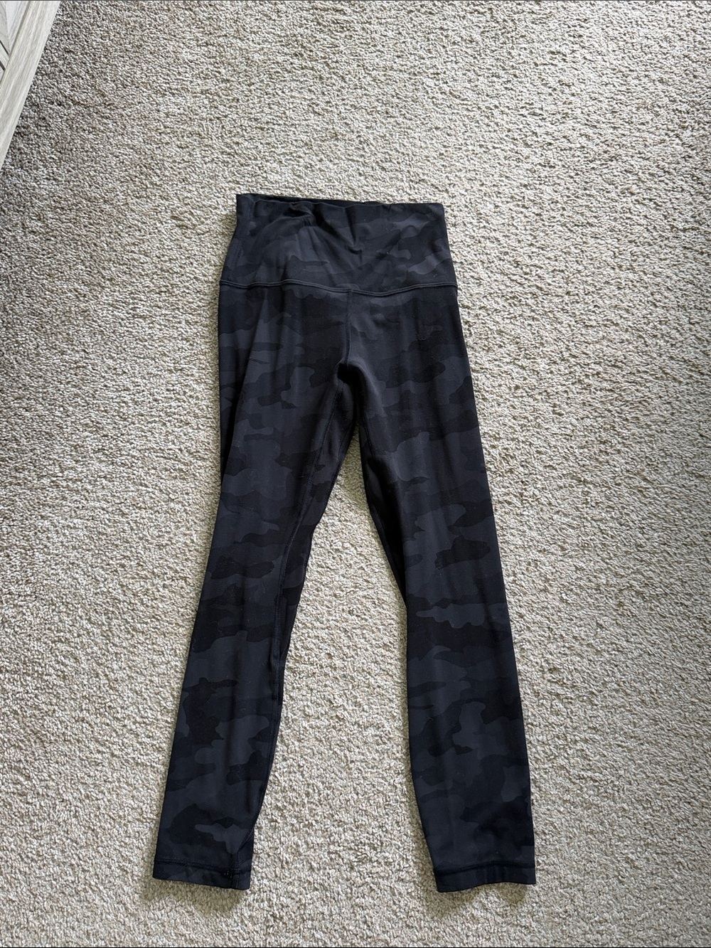 lululemon athletica Black Camo High-Waist Leggings
